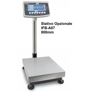 IFB-A07, Stativo per innalzare l‘apparecchio indicatore, Altezza ca. 800mm, per piatto di pesata A|F